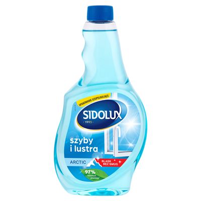 SIDOLUX Crystal Płyn do mycia szyb Arctic zapas 500ml