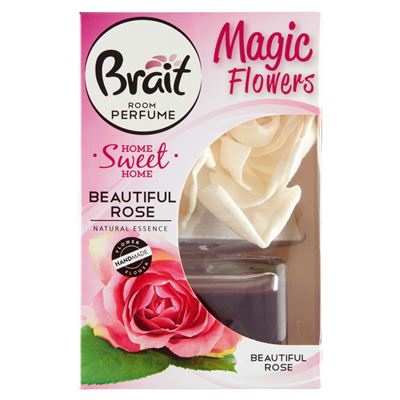 Brait Magic Flower Dekoracyjny odświeżacz powietrza Beautiful Rose 75 ml