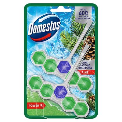 Domestos Power 5 Kostka do WC pine 100 g (2 x 50 g)