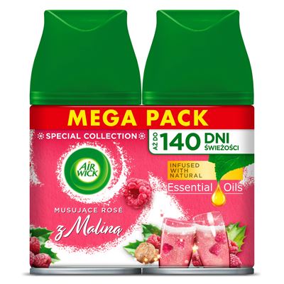 AIR WICK Wkład do automatycznego odświeżacza powietrza tajemnicze ogrody z dzieciństwa 2 x 250 ml