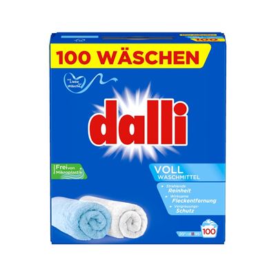 dalli Proszek do prania białych i jasnych 6 kg