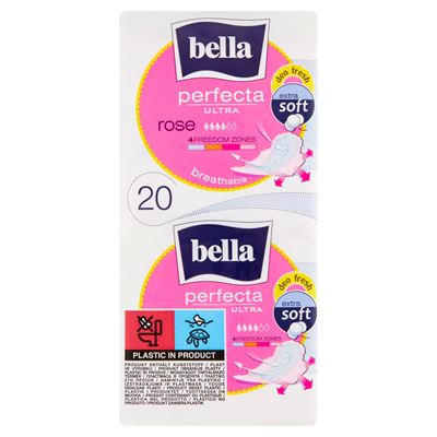 bella Perfecta Ultra Rose Podpaski higieniczne 20 sztuk