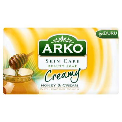 ARKO Skin Care Creamy Równoważące mydło kosmetyczne miód i krem 90 g