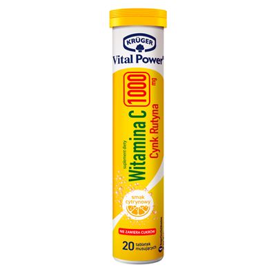 KRUGER Witamina C 1000 mg 82 g