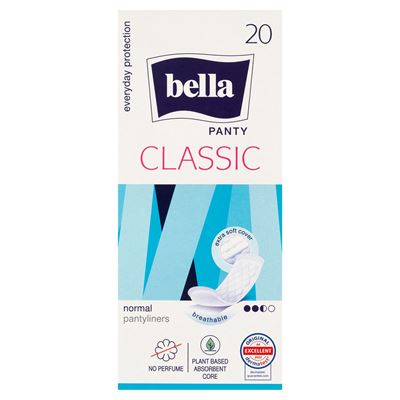 bella Panty Classic Wkładki higieniczne 20 sztuk