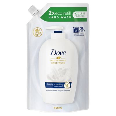 Dove Caring Hand Wash pielęgnujące mydło w płynie zapas 500 ml