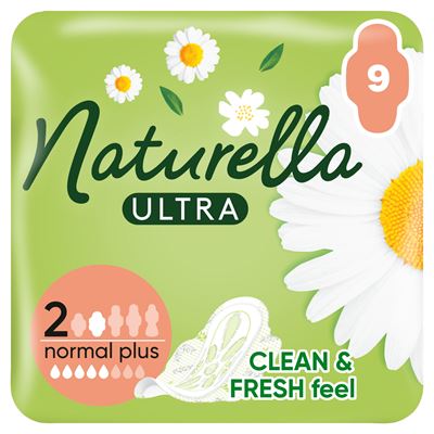 naturella Ultra Normal Plus Podpaski ze skrzydełkami 9 sztuk