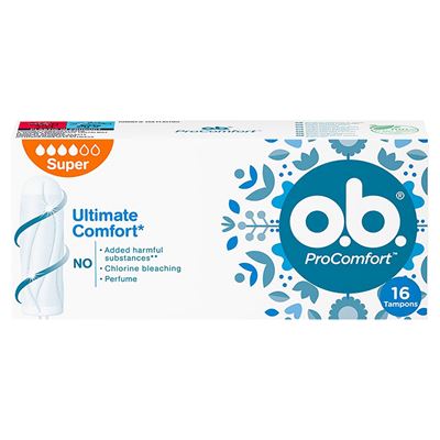 o.b. ProComfort Super Tampony 16 sztuk