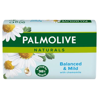 PALMOLIVE Naturals Balanced & Mild Rumianek z Witaminą E Mydło w kostce 90 g