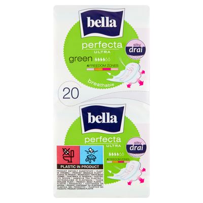 bella Perfecta Ultra Green Podpaski higieniczne 20 sztuk