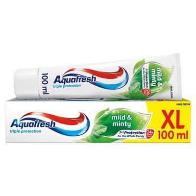 Aquafresh triple protecion mild&minty Pasta do zębów 100ml