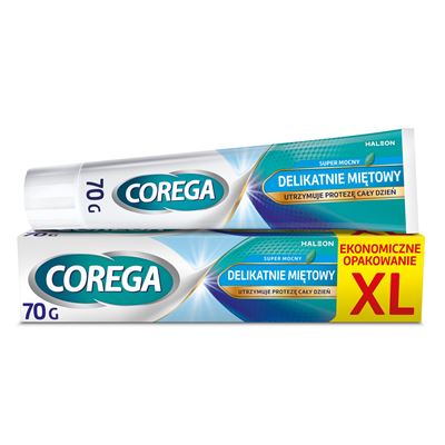 COREGA Krem do protez super mocny miętowy 70 g