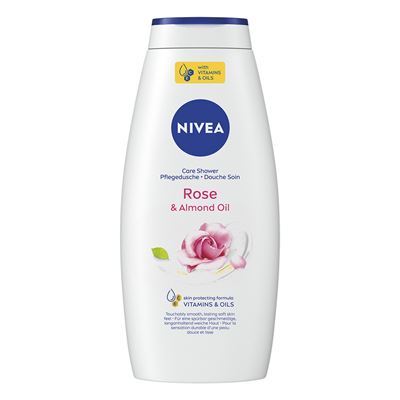 NIVEA Care & Roses Nawilżający kremowy żel pod prysznic 750 ml