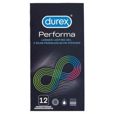 durex Performa prezerwatywy przedłużające stosunek 12 sztuk