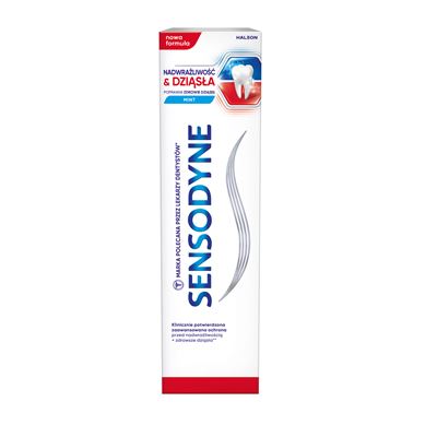 SENSODYNE Nadwrażliwość & Dziąsła Caring Mint 75 ml