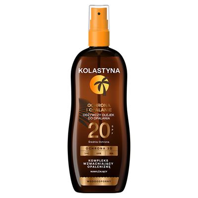 KOLASTYNA Olejek do opalania SPF 20, 150ml