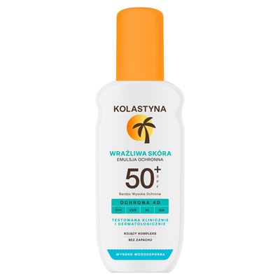 KOLASTYNA Emulsja do opalania skóra wrażliwa SPF 50+, 150ml