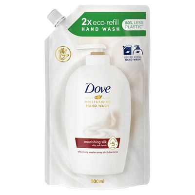 Dove Supreme Fine Silk Kremowy płyn myjący zapas 500 ml
