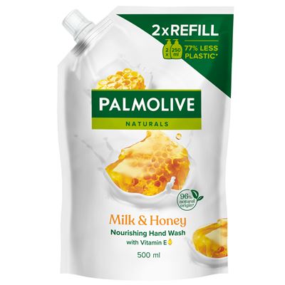PALMOLIVE Naturals Mydło w płynie do rąk zapas Milk & Honey 500 ml