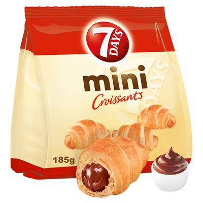 7DAYS Mini Croissant z nadzieniem kakaowym 185 g