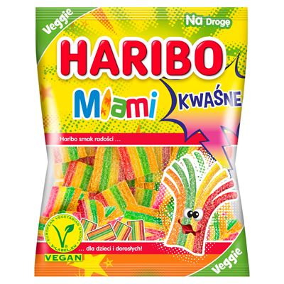 HARIBO Miami Kwaśne żelki 85g