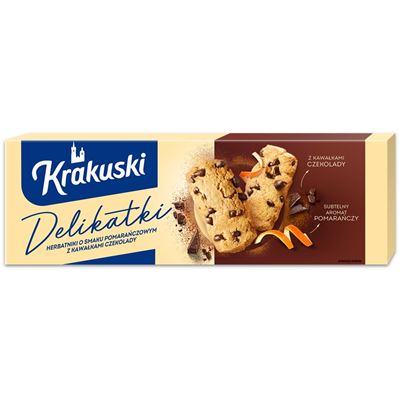 Krakuski Delikatki Czekolada 125 g