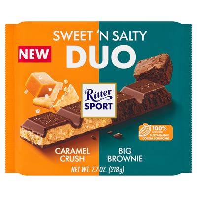 RITTER SPORT Czekolada Duo Słodko-słona 218 g