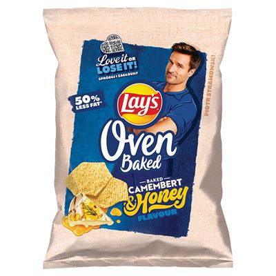 Lay's Chipsy z pieca Camembert & Honey 110 g