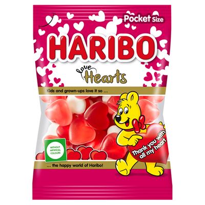 HARIBO Żelki Love Hearts 30 x 80 g