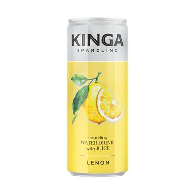 KINGA PIENIŃSKA Napój gazowany Lemon 12 x 250 ml
