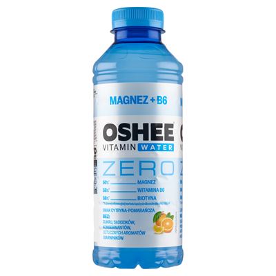 OSHEE Vitamin Water zero magnez + B6 cytryna pomarańcza Napój niegazowany 6 x 555 ml