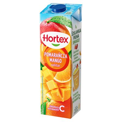 Hortex Nektar pomarańcza mango 6 x 1 l