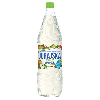 JURAJSKA Woda mineralna niegazowana jabłko 1,5 l