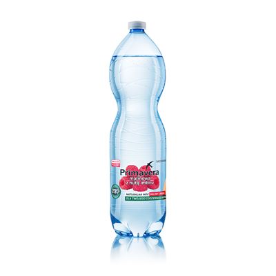 PRIMAVERA Woda gazowana Malina i imbir 1,5 l