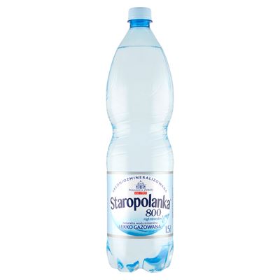 STAROPOLANKA 800 Woda lekko gazowana 6 x 1,5 l [kaucja]