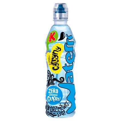 KUBUŚ WATERRR Cytryna Napój niegazowany 12x500ml