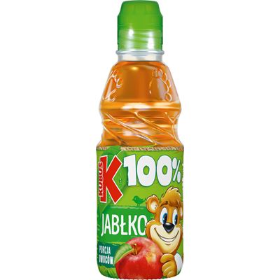 KUBUŚ Sok 100% jabłko 12x300ml