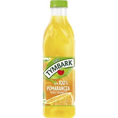 TYMBARK Sok 100% pomarańcza 6 x 1 l