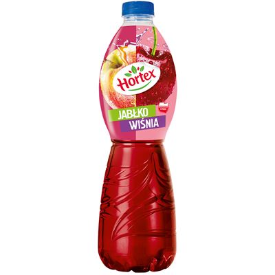 Hortex Jabłko wiśnia Napój niegazowany 6 x 1,75 l