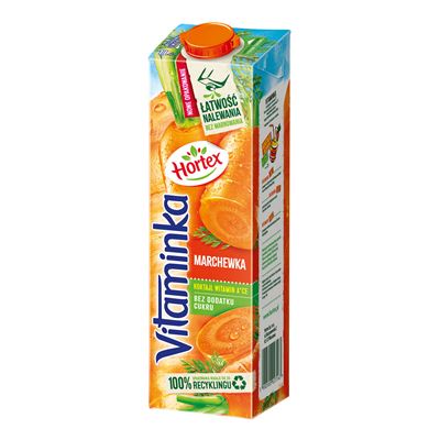 Hortex Sok Vitaminka marchewka 6 x 1 l