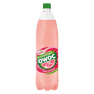 Hortex Owoc grejpfrut Napój gazowany 1,5L