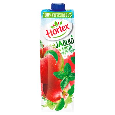 Hortex Jabłko mięta Napój niegazowany 6 x 1 l