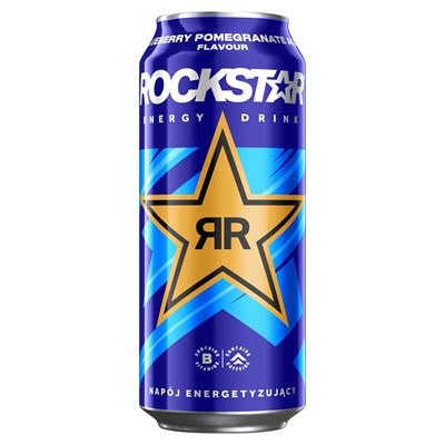 ROCKSTAR Xdurance Napój energetyzujący o smaku owoców jagodowych i granatu 12 x 500 ml [kaucja]