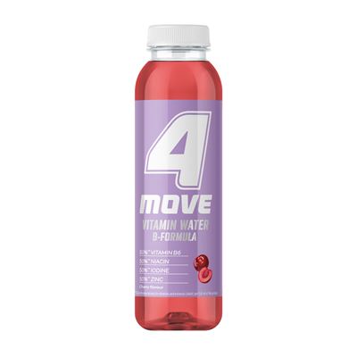 4MOVE VITAMIN WATER wiśnia witaminy + minerały 6 x 556 ml [kaucja]