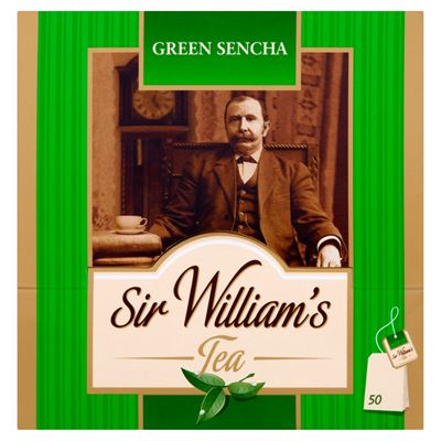 SIR WILLIAMS TEA Green Sencha 50 kopert 80g