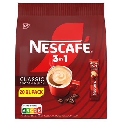 NESCAFE Classic Kawa rozpuszczalna 3w1 330 g (20 x 16,5 g)