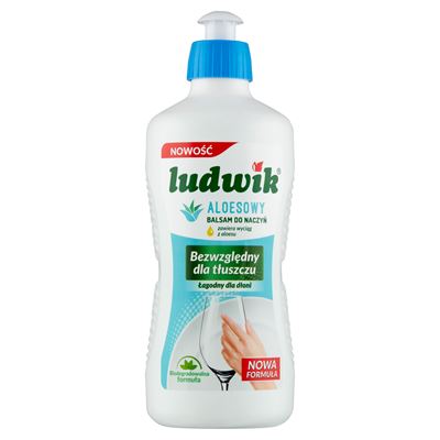 ludwik Płyn do naczyń aloesowy 450 g 6 sztuk