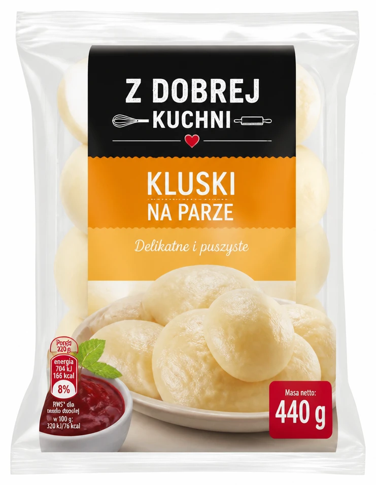 Kluski na parze Z DOBREJ KUCHNI