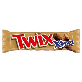 Twix Xtra Ciasteczka oblane karmelem i mleczną czekoladą (2 x 37,5 g) 75 g