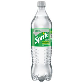 Sprite Napój gazowany o smaku cytrynowo-limonkowym zero cukru 1 l